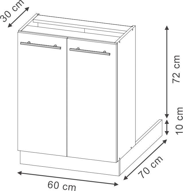 Produktbild Vicco Kücheninsel Fame-Line