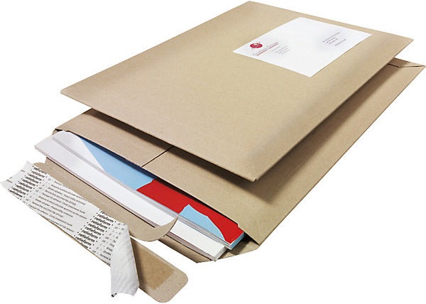 Immagine prodotto kaiserkraft Buste per spedizioni Printstar, marrone, conf. da 100 pz., lungh. x largh. 353 x (100 x)