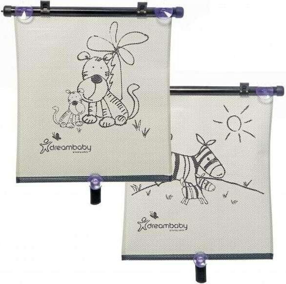 Actual product image Dreambaby Car Window Roller Blinds