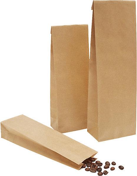Actual product image kaiserkraft Box bottom bag, made of kraft paper, parchment substitute, LxW 175 x 55 mm, pack (1000 pcs.)
