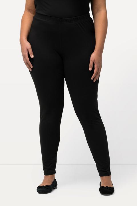 Actual product image Ulla Popken Stretch Knit Elastic Waist Slim Leggings (46, 48)