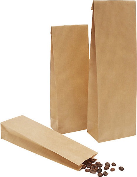 Image du produit kaiserkraft Sachets à fond plat, en papier kraft, substitut de parchemin, L x l 250 x 80 mm (500 pièce(s))