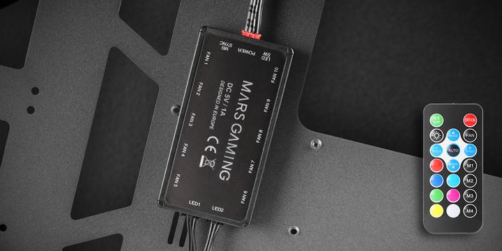 Actual product image Mars Gaming Mc-Titan (ATX, mATX, Mini-ITX)