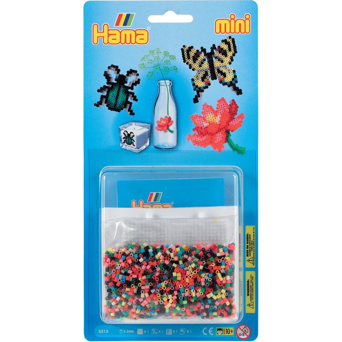 Hama mini blisterpak blomst