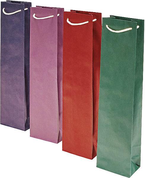 kaiserkraft Sac pour bouteilles avec cordon, 1 bouteille (25 x)