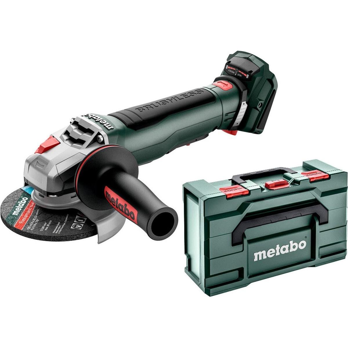Metabo, Smerigliatrice angolare, WPB 18 LT BL 11-125 Rapido (125 mm)
