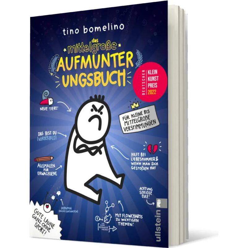 Thumbnail - Das mittelgrosse Aufmunterungsbuch, Belletristik von Tino Bomelino