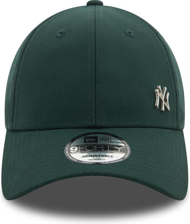 Actual product image New Era 9Forty Strapback Cap - New York Yankees Forest Green