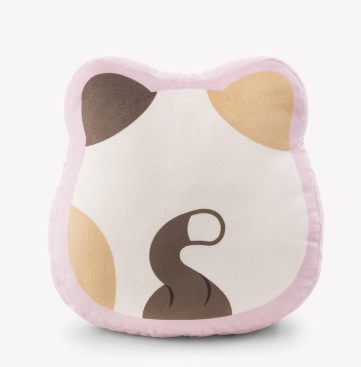 Actual product image NICI Plüschkissen Katze Angy mit Blumentopf (12 x 35 cm)
