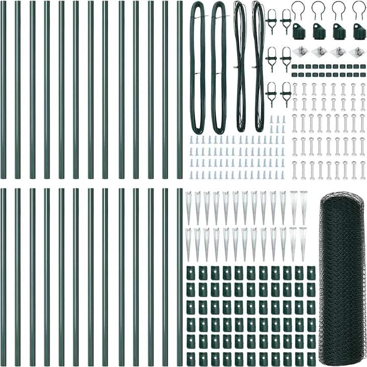 Actual product image vidaXL Gartenzaun