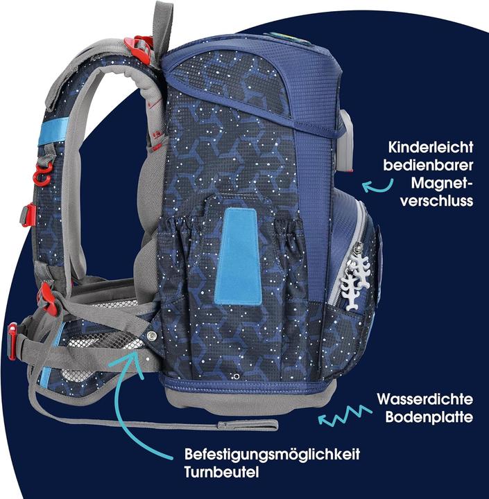 Produktbild Step by Step Ranzen-Set CLOUD, 5-teilig (19 l)