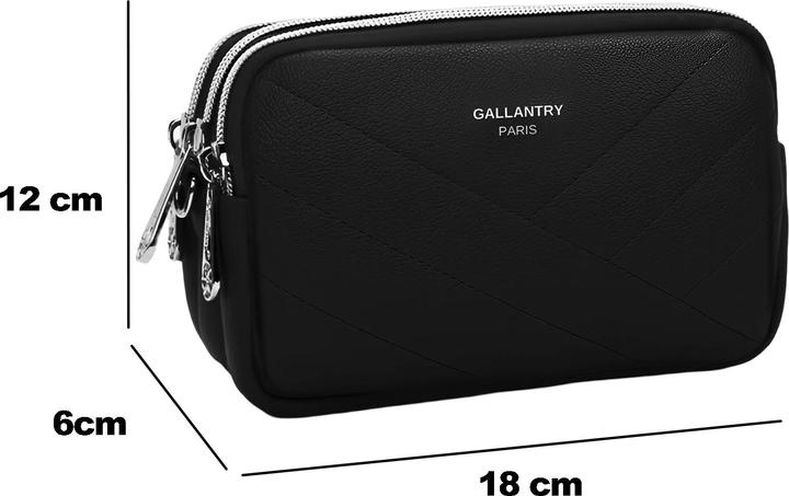 Actual product image Gallantry DQ-8657-BLACK Clutch