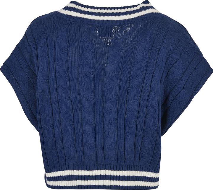 Produktbild Urban Classics Ladies Cropped Knit College Slipover (L)