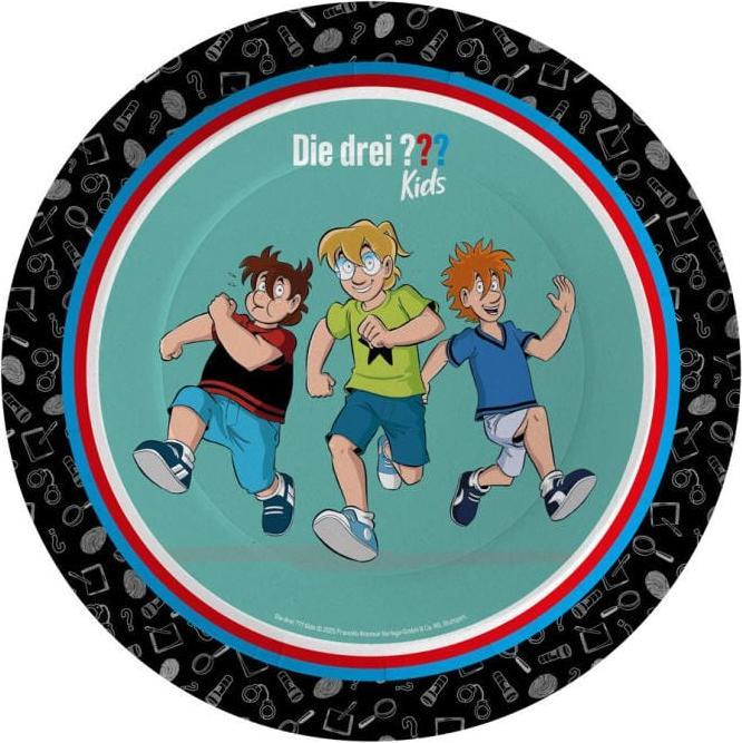 Actual product image DH-Konzept Party Teller Die drei Fragezeichen Kids (8 pcs.)