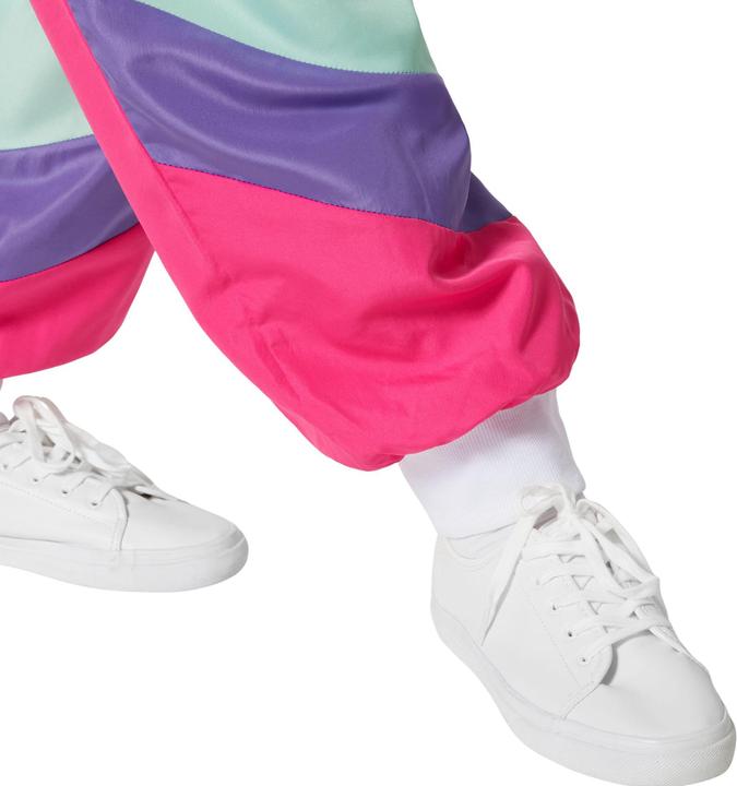 Produktbild tectake Damenkostüm Retro 80er 90er Jahre Jogginganzug (L)