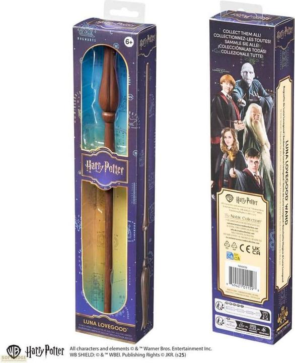 Produktbild Noble Collection Harry Potter Rollenspiel Zauberstab Luna Lovegood 30 cm