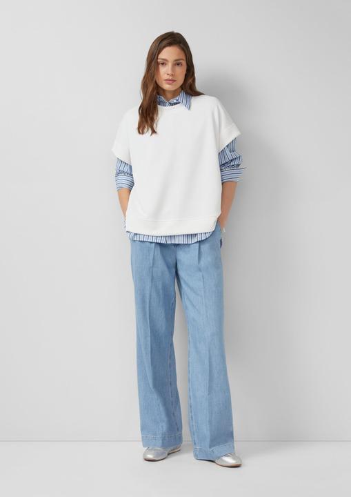 Produktbild s.Oliver Sweatshirt im Relaxed Fit aus weichem Modalmix (46)