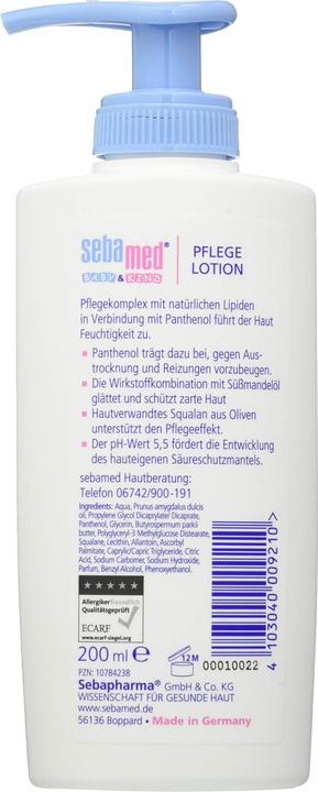 Produktbild Sebamed Baby & Kind, Pixie Balm, 200 ml