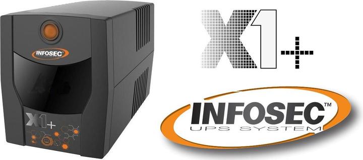 Produktbild Infosec UPS X1 1000 VA (1 VA, 500 W, Line-Interaktiv USV)