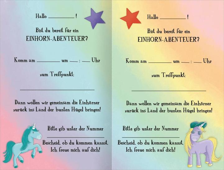 Produktbild Einhorn-Schnitzeljagd ab 4 Jahren (Deutsch, Hannah Lang, Marlit Kraus, 2023)