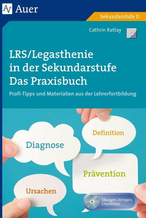 Produktbild LRS - Legasthenie in der Sekundarstufe (Deutsch, Cathrin Rattay, 2024)