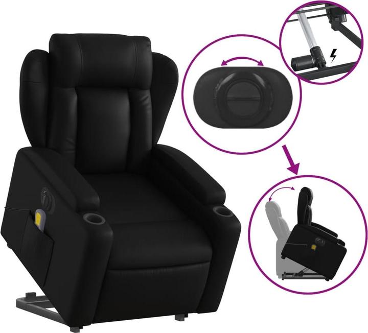Image du produit vidaXL Massagesessel mit Aufstehhilfe