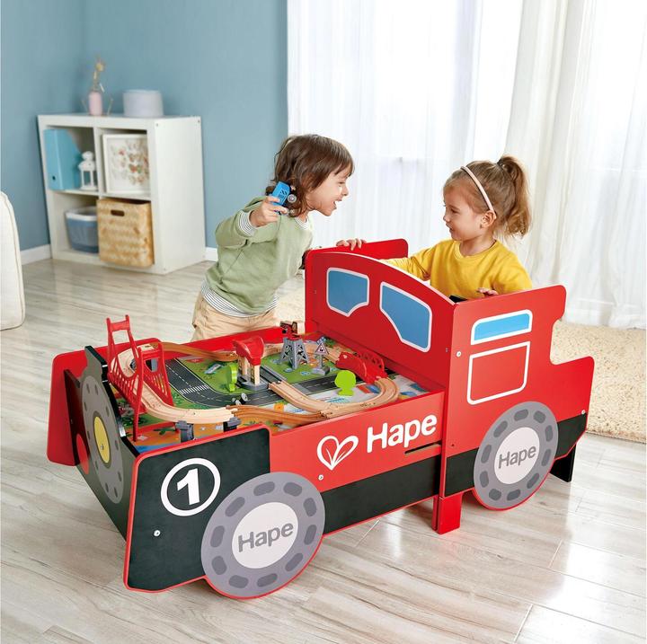 Actual product image Hape Hinged railroad table