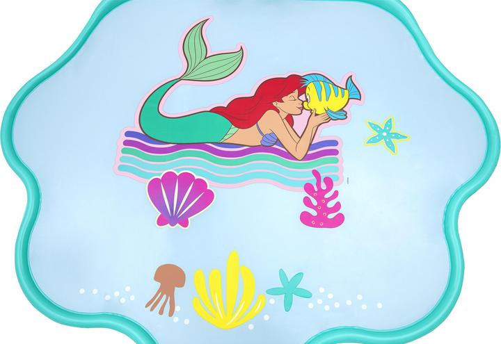 Actual product image Bestway Disney® Little Mermaid water mat 163 x 145 cm