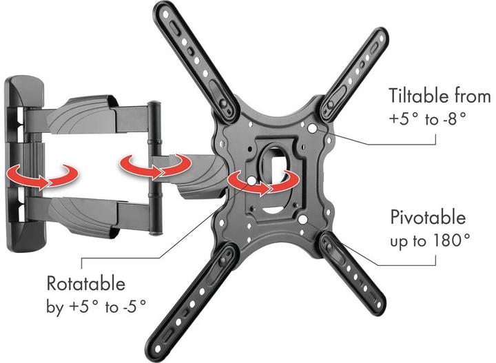 Produktbild Schwaiger Motion (Wand, 75", 35 kg)