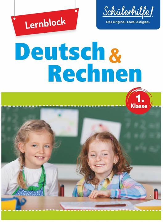 Actual product image Übungsblock Deutsch + Rechnen 1. Klasse (German, Anne Sheller, Ellen Weitbrecht, Eva Christian, Katja Speicher, Marc Beck, 2017)