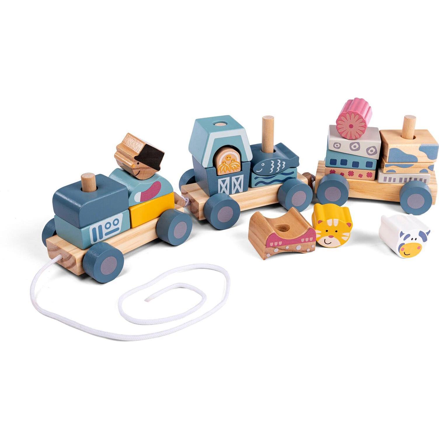 Wood Beez Wooden Train (55559)