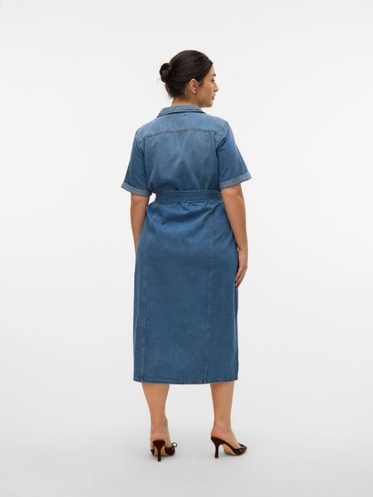 Actual product image Vero Moda VMCTRYLLA Midikleid Jeanskleid (54)