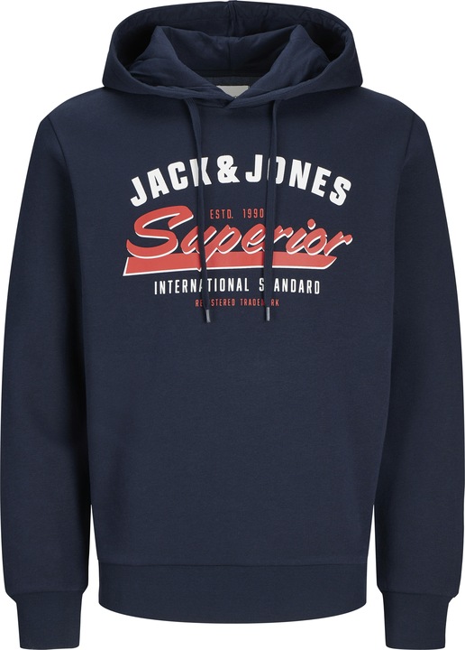 Jack & Jones JJELOGO SWEAT HOOD 2 COL 24/25 NOOS