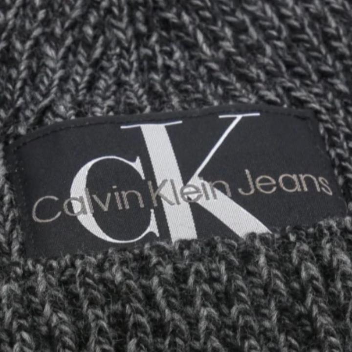 Actual product image Calvin Klein Oversize Label Beanie