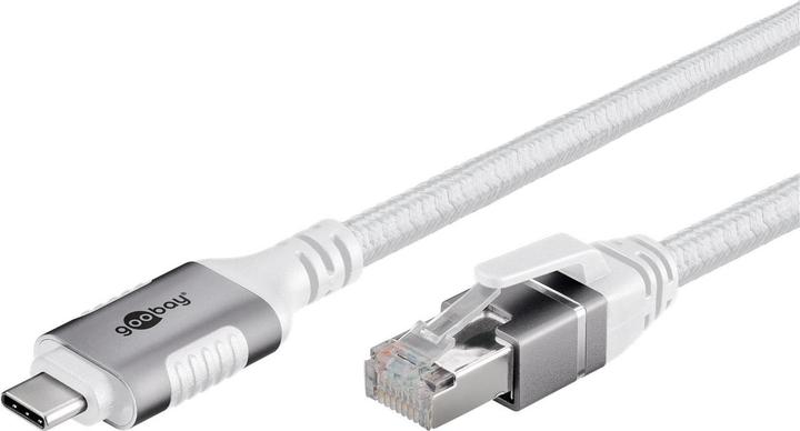 Produktbild Goobay Ethernet-Kabel CAT6 USB-C 3.1 auf RJ45 (USB-C, RJ45 (1x))