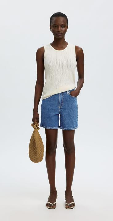 Immagine prodotto Selected Pantaloncini Jean a vita alta (34)