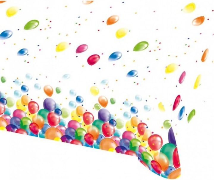 Amscan Tablecloth Balloons (120 x 180 cm)