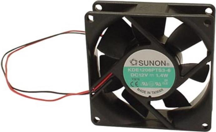 Sunon FAN 12VDC CONDUCTOR 80 x 80 x 25mm