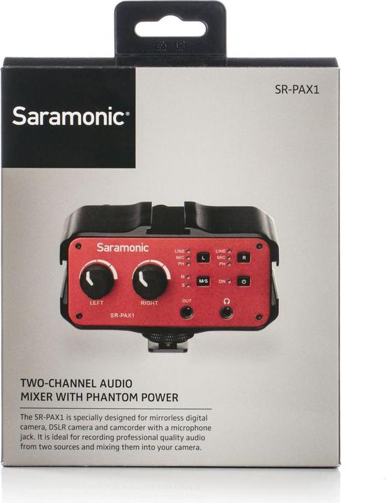 Actual product image Saramonic SR-PAX1