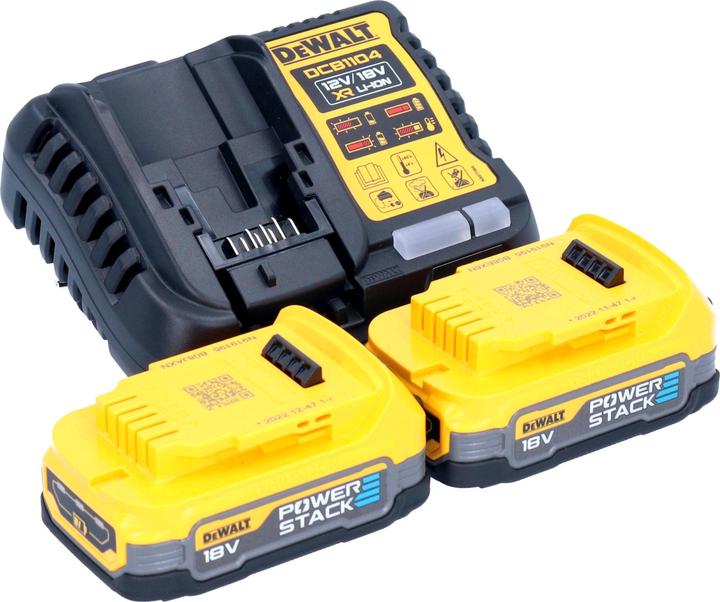 Actual product image DeWalt Battery combi pack, 18V, DCD709+DCF809 (Rechargeable battery operated)