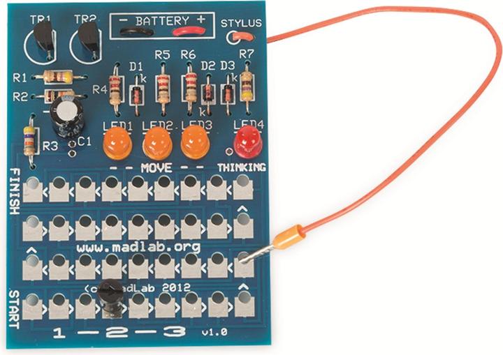 Produktbild Whadda Bausatz Madlab 1-2-3 Denkspiel