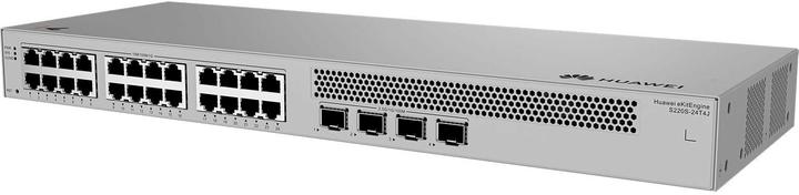 Produktbild Huawei Data Communication S220S-24T4J S220S-24T4J S220S-24T4J 24x10/100/1000BASE-T ports 4x2.5GE SFP (28 Ports)