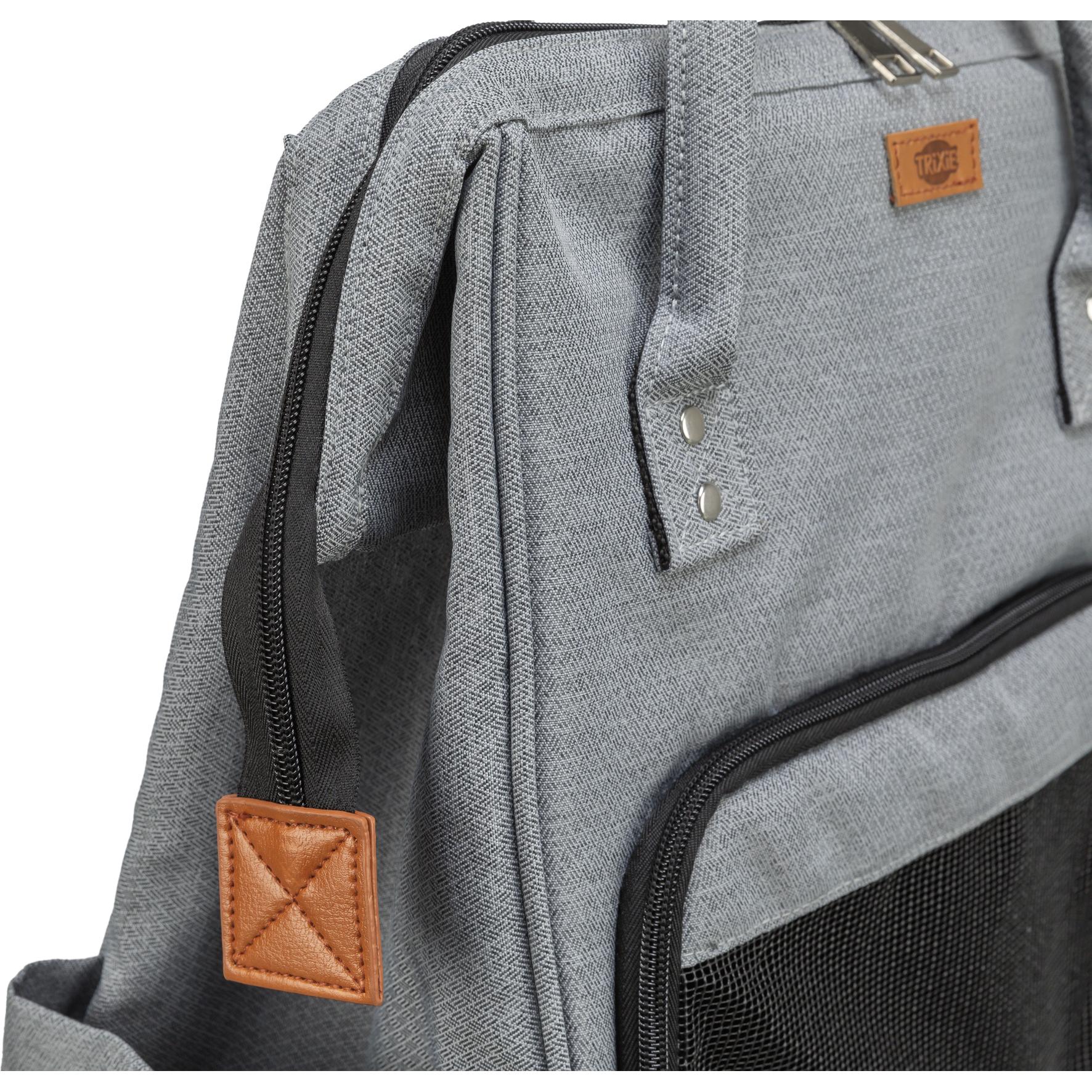 Sac à dos pour animaux de compagnie Trixie Gris