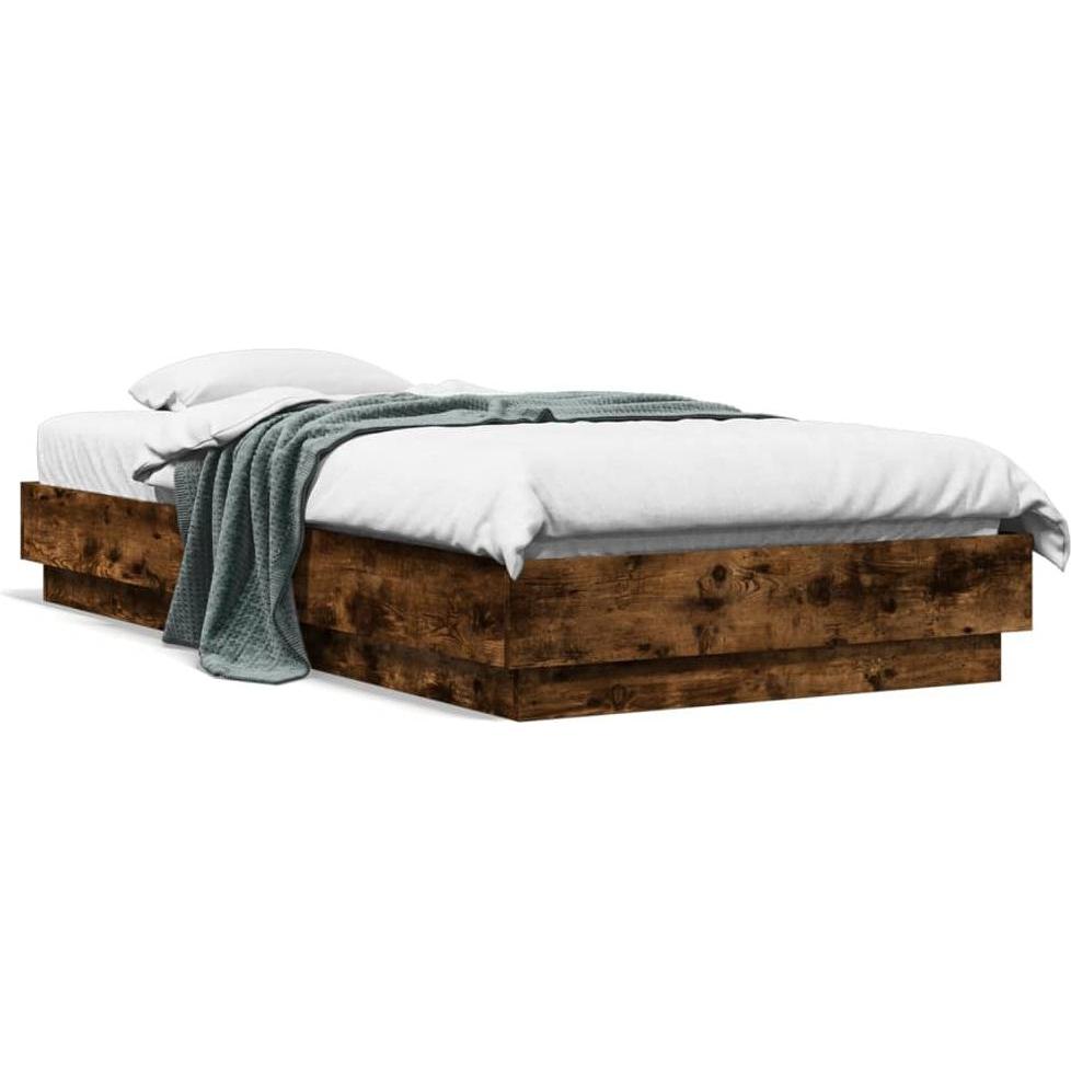 VidaXL, Bett, Bettgestell mit LED (75 x 190 cm)