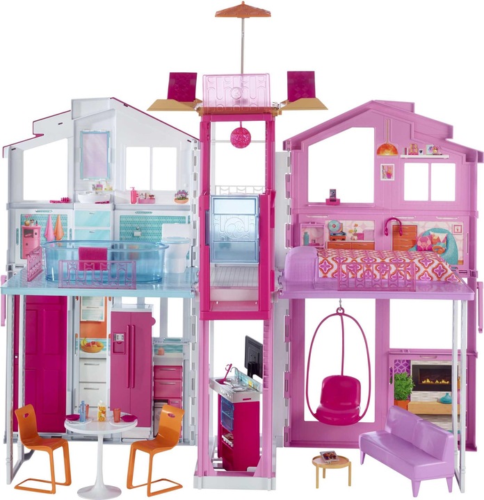 Barbie Maison de ville de 3 étages