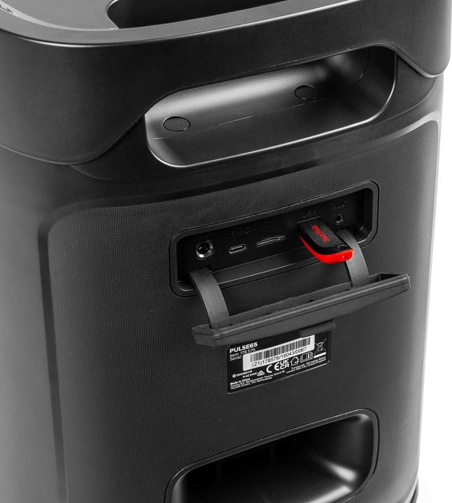 Produktbild Fenton Bluetooth Speaker Pulse65 Schwarz (12 h, Akkubetrieb, Netzbetrieb)