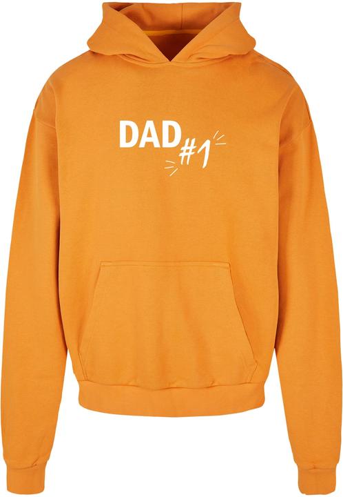 Produktbild Merchcode Fathers Day - Dad number 1 Ultra Heavy Hoody - 118059 (S)