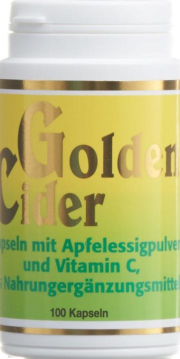 Produktbild Golden Cider Apfelessig Kapseln (100 Stück, Kapseln, 63 g)