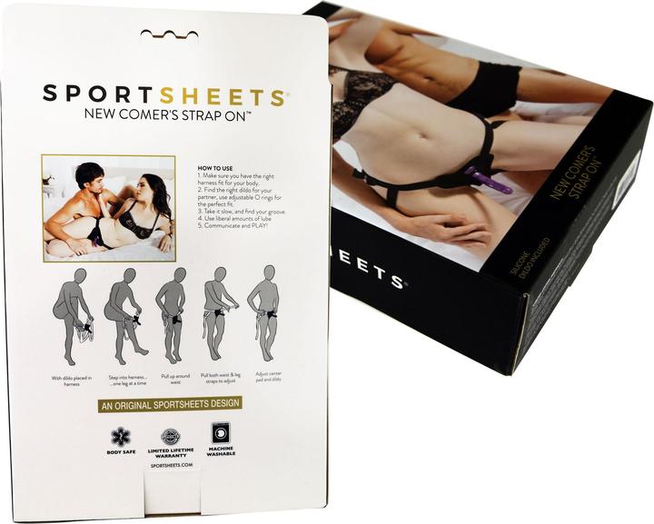 Produktbild Shots Menage a Trois for Two - Harness & Dildo