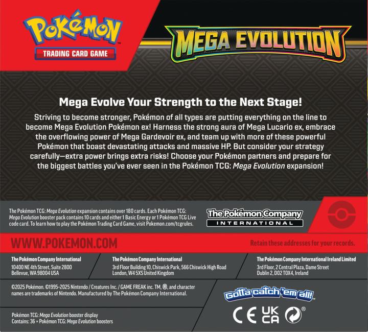 Produktbild Pokémon ME01 Mega Evolution Booster Display EN (Englisch, Booster Display)